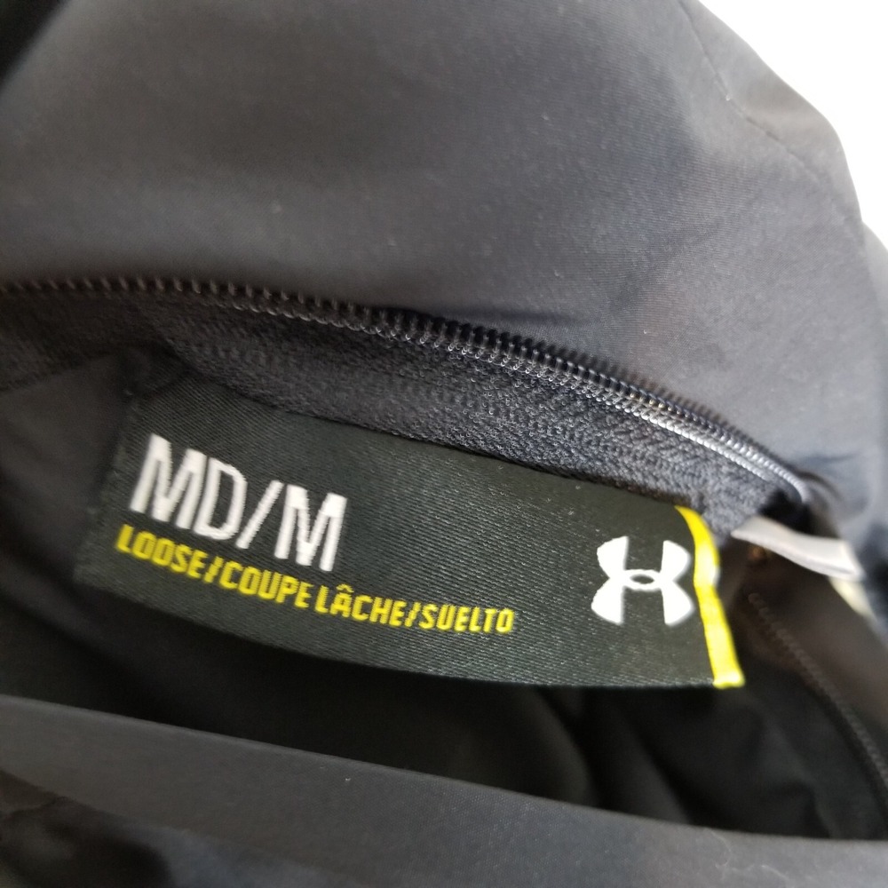 Under Armour x Masters Reversable Golf Jacket Vest Sz M Black Gray Outdoor Sport - Picture 13 of 13